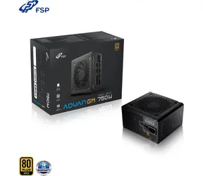 Fortron FSP ADVAN GM 750W / Zasilacz / ATX 3.1 / 750 W / 80PLUS Gold / modułowy