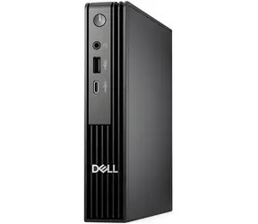 DELL Pro Micro QCM1255 Czarny / Mini PC / AMD RYZEN 5 8500GE 3,4 GHz / 16 GB / 512 GB SSD / AMD Radeon 740M / W11P