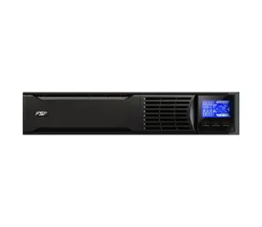Fortron UPS CHAMP 3K / Zasilacz awaryjny / 2U rack / 3x Schuko / 3000 VA / 2700 W / online