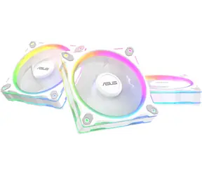 Asus Prime MR120 ARGB 3w1 Reverse White / Wentylator / 3x 120 mm / Łożysko ślizgowe / 1600 obr./min / 58 CFM / 23 dB
