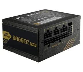Fortron Dagger Pro 650 / Zasilacz / SFX / 650 W / 80PLUS Gold / w pełni modułowy / PFC aktywny / 92 mm