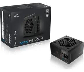 Fortron VITA PM 1000W biały / Zasilacz / ATX 3.1 / 80PLUS Platinum / Aktywny PFC / modułowy