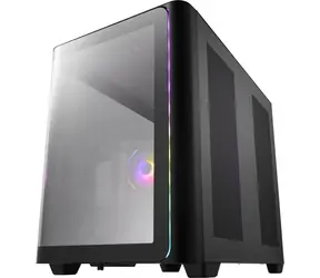 Fortron FSP M580-BP czarny / Obudowa / Midi Tower / ATX bez zasilacza / 4X ARGB / przezroczysty panel boczny