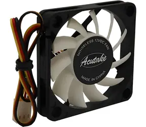 Acutake ACU-FAN60 czarny / Wentylator / 60 mm / 3500 obr./min / 16 CFM / 17,5 dB / 3-pinowy