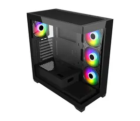 Fortron FSP M340-BA czarny / Obudowa / Midi Tower / ATX / Micro ATX / ARGB