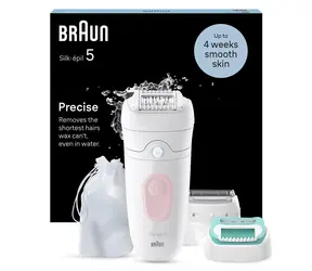 Braun SE5-050 Silk épil 5 white / Epilator / MicroGrip / rechargeable