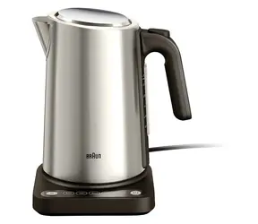 Braun WK5205BK czarny / Czajnik elektryczny / Stal nierdzewna / 2200 W / Sterowanie dotykowe