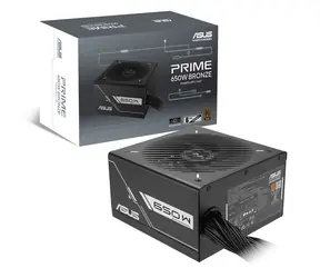 Asus Prime 650W Bronze / zasilacz ATX / wentylator 135 mm / 80PLUS Bronze / aktywny PFC