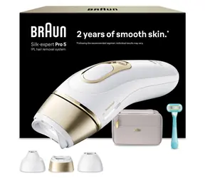 Depilator IPL Braun PL5351 biało-żółty