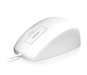 Mysz wodoodporna Keysonic biała / Mysz / USB / silikonowa / wodoodporna