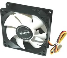 Acutake ACU-FAN80 / Wentylator / 80 x 80 x 25 mm / 1600 obr./min. / 14,9 dB / 3 piny