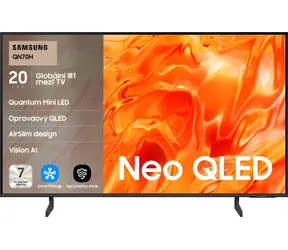 75" Samsung QE75QN70HA czarny / Telewizor / 4K Neo QLED / 3x HDMI / 2x USB / Wi-Fi / BT / CI+ / LAN / głośniki 20 W