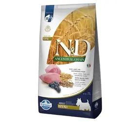 Farmina N&D Ancestral Grain Dog Lamb Adult Mini 2,5 kg / Granulat dla psów / dorosłych małych ras / jagnięcina