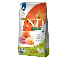 N&D Pumpkin Grain Free Wild Boar & Apple Adult Mini 800 g / Karma dla dorosłych psów małych ras