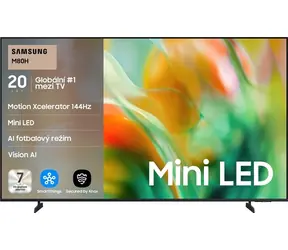 55" Samsung UE55M80H czarny / SMART TV / 4K UHD / Mini LED / 144 Hz / HDR10+ / Tizen / 3x HDMI
