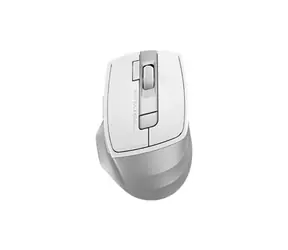 A4Tech FStyler FB45CS Air2 biała / Bezprzewodowa, cicha mysz biurowa / 2000 DPI / Bluetooth / 2,4 GHz / 7 przycisków