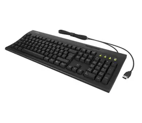 Keysonic KSK-8041U-CR czarna / Klawiatura / pełnowymiarowa / DE / czytnik kart inteligentnych / USB