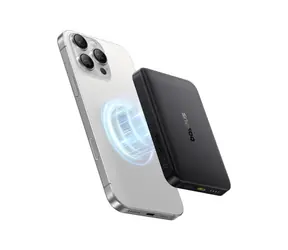 Baseus EnerFill FM12 czarny / Power bank / 10000 mAh / Qi2 / 22.5W