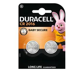 Duracell CR2016 / Bateria guzikowa / 3 V / Litowa / 2 szt.