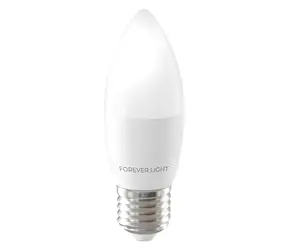 Żarówka LED Forever E27 C37 7,2W neutralna biel / 840 lm / 4000K