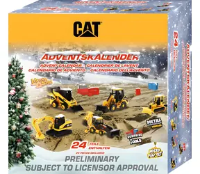 Carrera 85970 Kalendarz adwentowy CAT 85970 / Kalendarz adwentowy / 24 sztuki / wiek 6+