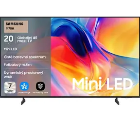 43" Samsung UE43M70H czarny / Telewizor / miniLED / 4K UHD / SMART Tizen / HDR10+ / 3x HDMI / głośniki 20 W