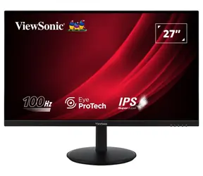 27" ViewSonic VG2709-2K-MHD-2 / IPS / QHD 2560x1440 / 4 ms / 350 cd/m2 / 2x HDMI / DP / VESA / głośnik