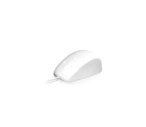 Keysonic KSM-3020M-W biała / Mysz / przewodowa / silikonowa / IP68 / USB-A / 5 przycisków / 1,8 m
