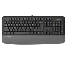 A4Tech FK20 szary / Klawiatura przewodowa / membranowa / USB / układ CZ+US