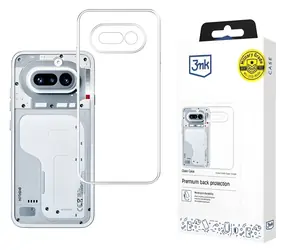 Etui 3mk Clear / Etui ochronne / Telefon Nothing (4a) / Przezroczyste / Klasy wojskowej