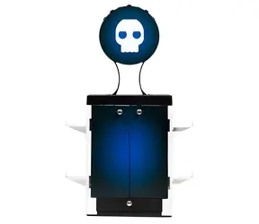 Numskull Gaming Locker czarno-niebiesko-biały / Stojak na gry do PS5