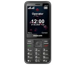 Maxcom MM245 4G / Telefon komórkowy / 2,8" / 2Mpx / LTE / microSD / FM / Gniazdo 3,5 mm / USB-C