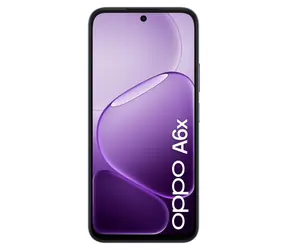 Oppo A6X 4+128GB fioletowy / Telefon komórkowy / 6,75" LCD / 120Hz / Snapdragon 685 / 6100 mAh / Android 15