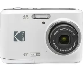 Kodak Friendly Zoom FZ45 biały / Aparat kompaktowy / 2,7" LCD / 16 MPix BSI CMOS / 4X zoom optyczny / SD