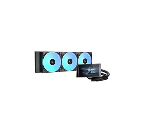 DEEPCOOL LT360 VISION ARGB czarny / chłodzenie wodne procesora / 360 mm / 4,5" LCD / ARGB / LGA1851 / AM5