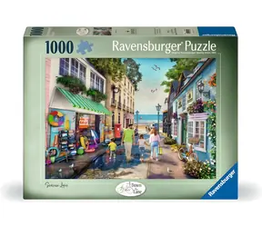 Puzzle Ravensburger Down the Lane nr 3: Nadmorska Aleja / 1000 elementów / od 14 lat