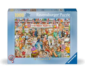 Puzzle Ravensburger Best of British nr 24: Street Party / 1000 elementów