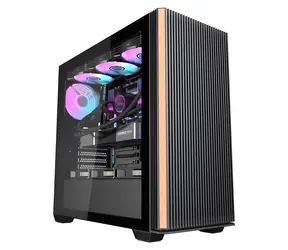 darkFlash DS900WS czarny / ATX / 4X ARGB 120 mm / przezroczysty panel boczny / USB 3.0 / bez zasilacza