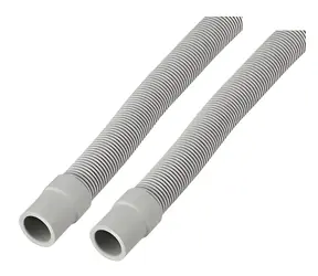 Wąż spustowy Xavax do pralek i zmywarek 4 m / Wąż spustowy / elastyczny / przyłącze proste 21 mm / pakowany w karton