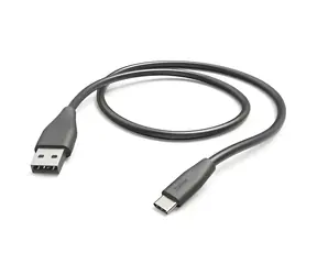 HAMA czarny / Kabel danych / USB-A - USB-C / 1,5 m / 480 Mbit/s