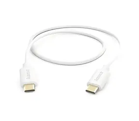 HAMA USB-C biały / Kabel ładujący / 1 m / 480 Mbit/s
