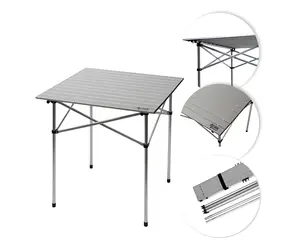 Acra C3S / Składany stół kempingowy / 70 x 70 x 70 cm / aluminium