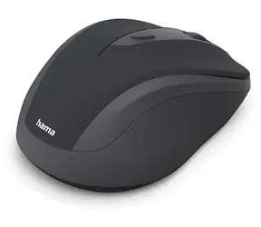 HAMA WM-400 czarna / Bezprzewodowa mysz optyczna / 1600 DPI / 6 przycisków / 2,4 GHz