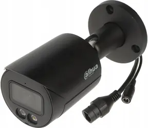 Dahua IPC-HFW2849S-S-IL-0280B czarna / Kamera IP zewnętrzna / 8 Mpx / IR / RJ45 / IP67
