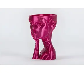 Filament PM SILK Ciemnoróżowy / Filament do druku / 1,75 mm / PLA / 1 kg