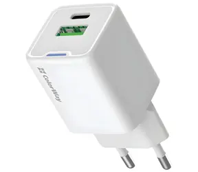 Colorway GaN 35W biały / Ładowarka ścienna / 1x USB-C / PD / PPS / QC