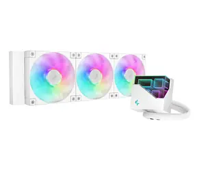 DEEPCOOL LT360 ARGB biały / chłodzenie wodne procesora AIO / 3 x 120 mm / 600-2400 obr./min / 38,71 dB