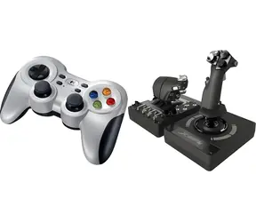 Logitech F710 Wireless + G X56 HOTAS / Zestaw gamingowy / Gamepad bezprzewodowy + joystick HOTAS / PC