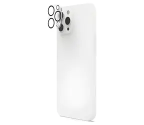 Szkło ochronne na aparat HAMA Cam Protect Clear / Apple iPhone 15 Pro, 15 Pro Max / Szkło hartowane 9H