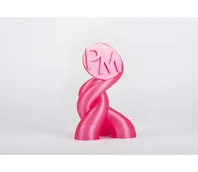 Filament PM PLA SILK Soft Pink / Filament do druku / 1,75 mm / 1 kg